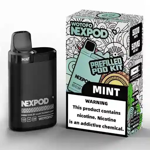 Vaporizador Nexpod 5000 Puffs 5% - Mint