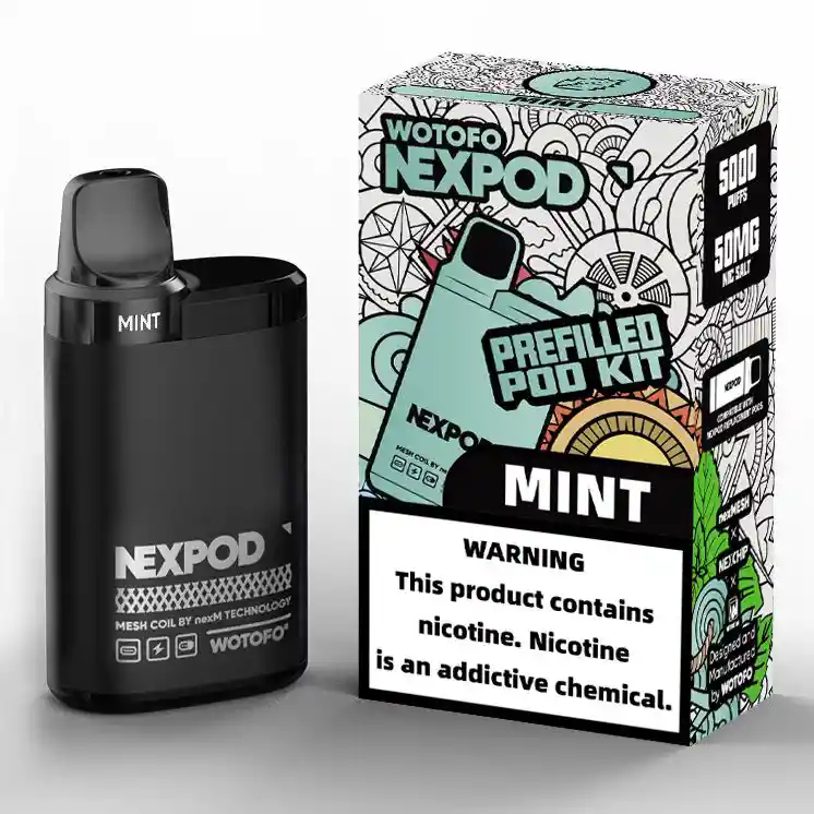 Vaporizador Nexpod 5000 Puffs 5% - Mint