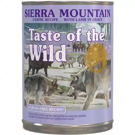 Taste Of The Wild Lata Sierra Mountain 390 G