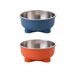 Marben Pets - Wonder Pet Plato Elevado De Acero Inoxidable Para Mascotas