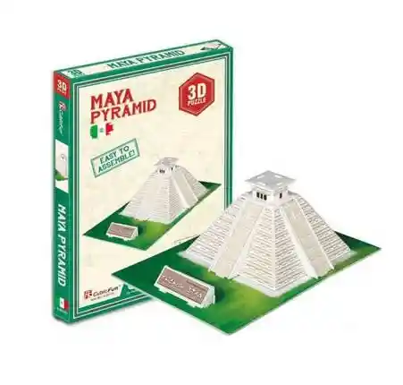 Cubicfun 3d Puzzle Maya Pyramid 19 Piezas