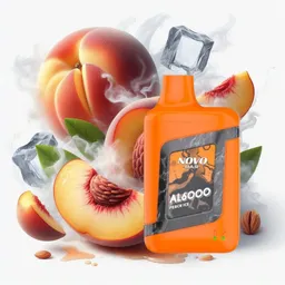 Vaporizador Desechable Peach Ice 6000 Puff 5% - Smok Novobar