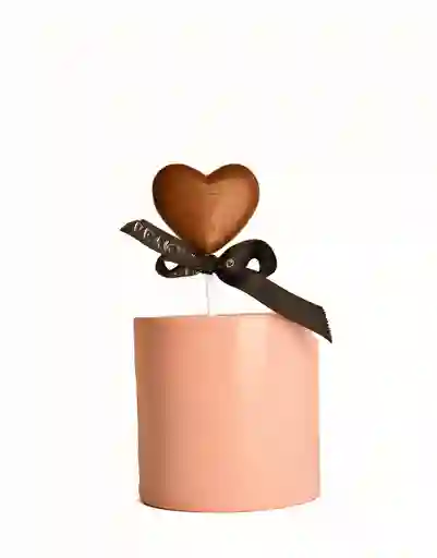 Paleta Corazón De Chocolate Amargo Día Del Padre