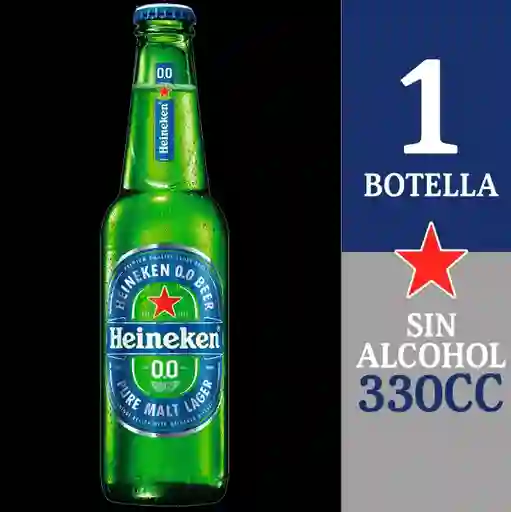 Heineken Cero 0° 330 Cc Botellin