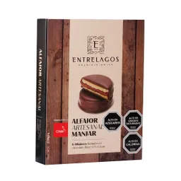 Estuche 6 Alfajores Manjar 270 Gr.