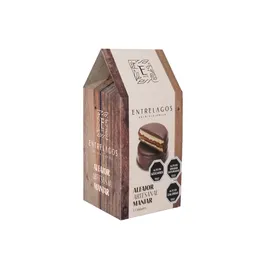 Caja 4 Alfajores Manjar 180 Gr.