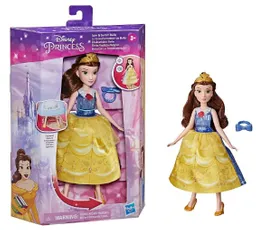 Hasbro Disney Princess Muñeca Bella Vestido Mágico