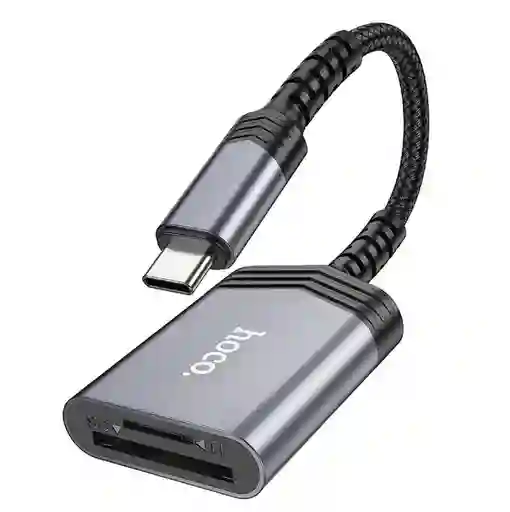 Lector De Tarjetas Sd Hoco Ua25 Usb-c 2tb 480mbps