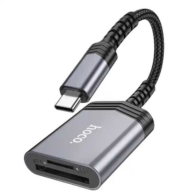 Lector De Tarjetas Sd Hoco Ua25 Usb-c 2tb 480mbps
