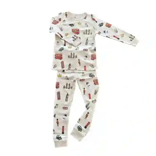 Pijama Unisex London Talla 2