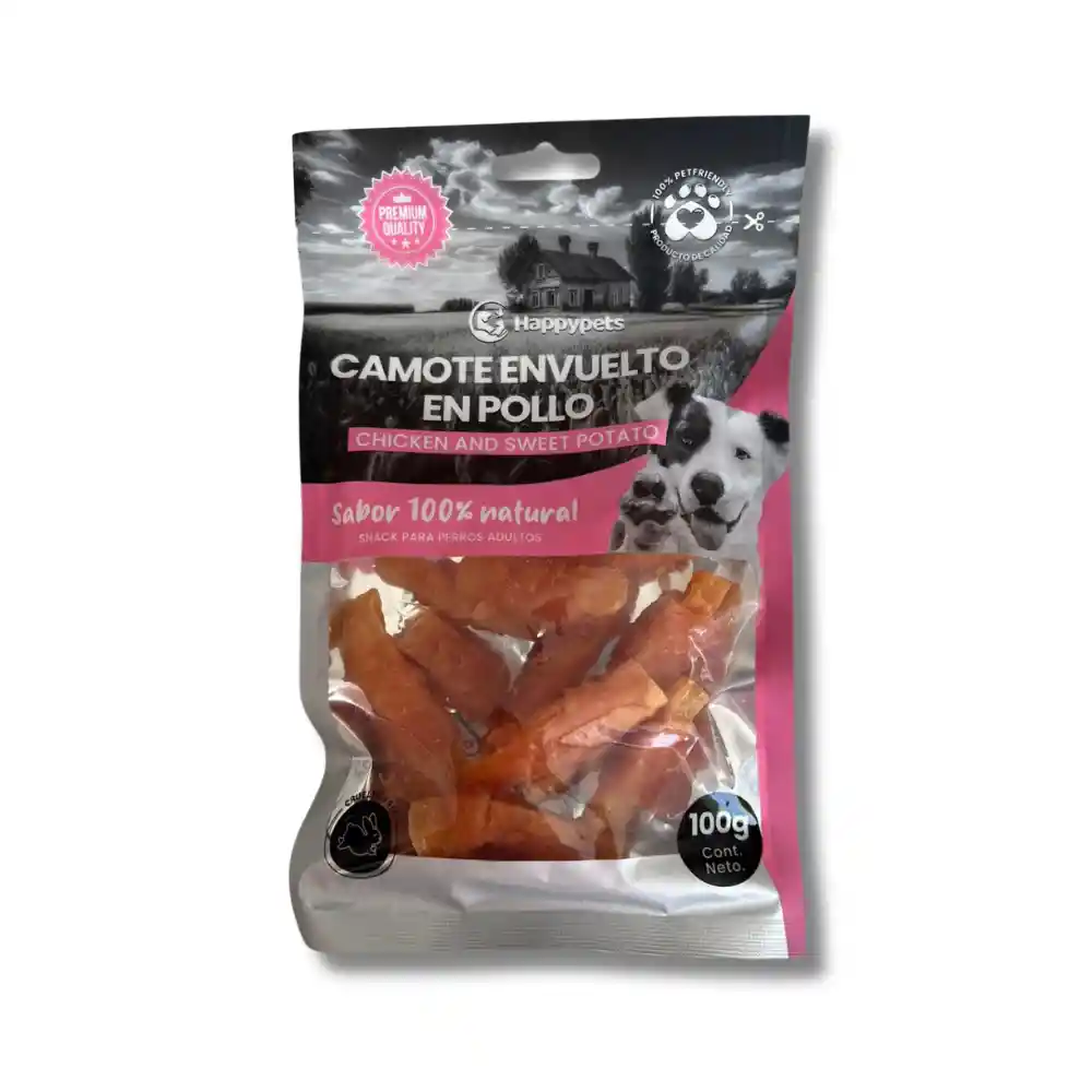 Snack Perro Pollo-camote