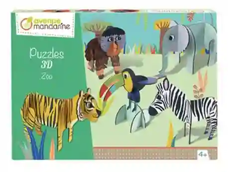 Avenue Mandarine Puzzle 3d Zoo