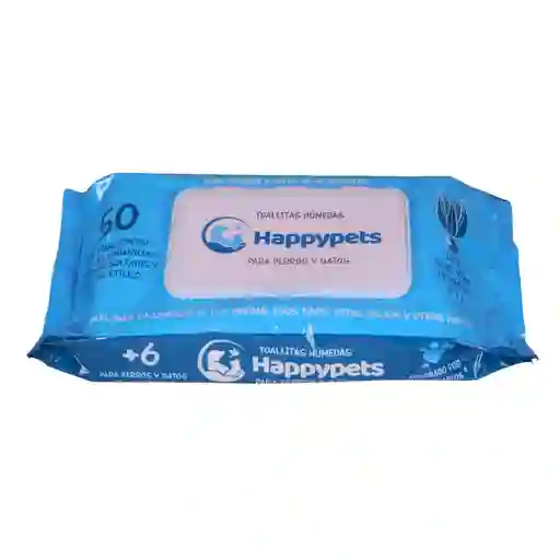 Toallitas Húmedas Happypets 50ud.