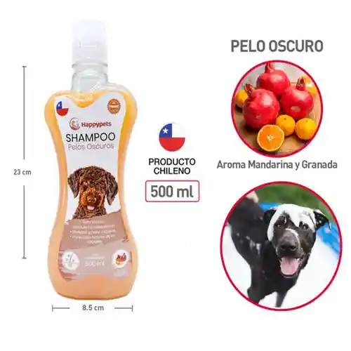 Shampoo Perro Pelos Oscuros 500ml