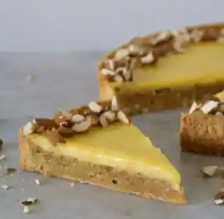 Pie De Almendra Y Naranja