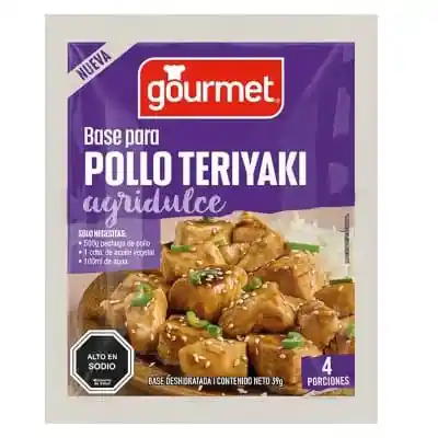 Base Pollo Teriyaki 39gr Gourmet