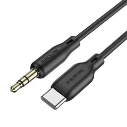 Cable De Audio Borofone Bl18 Jack 3,5mm A Usb-c