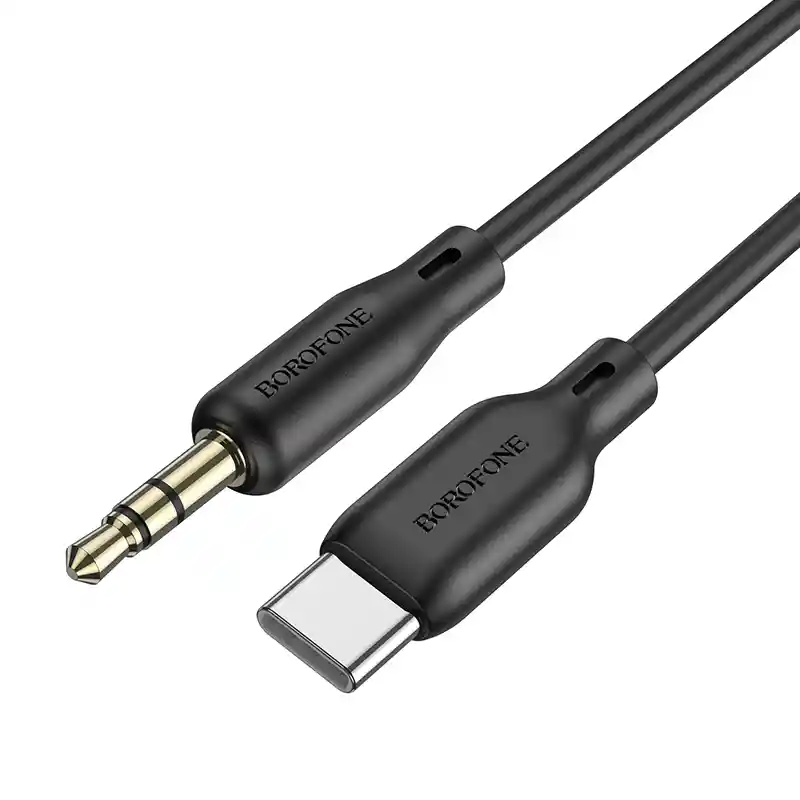 Cable De Audio Borofone Bl18 Jack 3,5mm A Usb-c