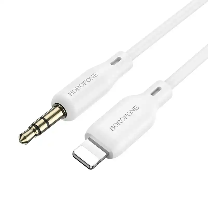 Cable De Audio Borofone Bl18 Jack 3,5mm A Lightning