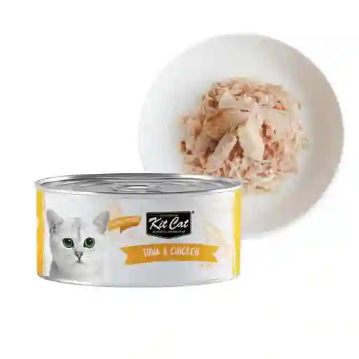 Kit Cat Lata Tuna Chicken