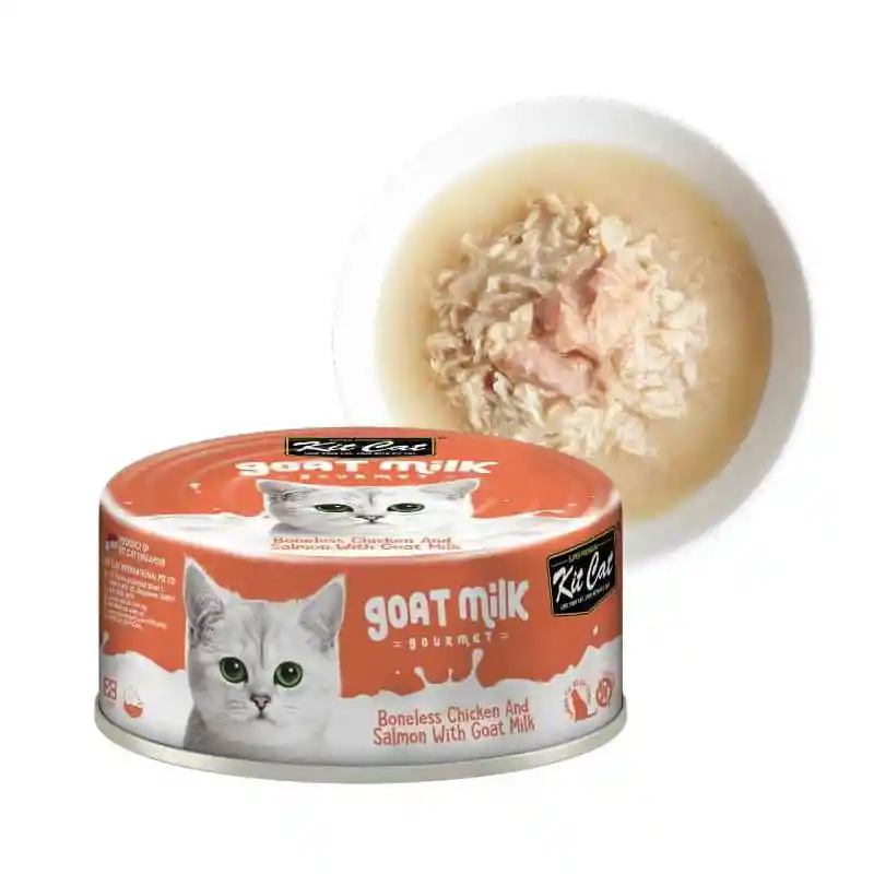 Kit Cat Lata Gravy Chicken Salmon