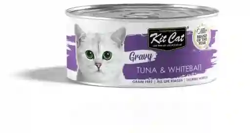 Kit Cat Lata Gravy Tuna Whitebait