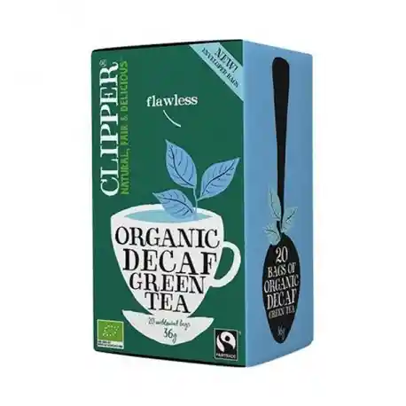 Te Verde Descafeinado Organico 20 Sobres Marca Clipper