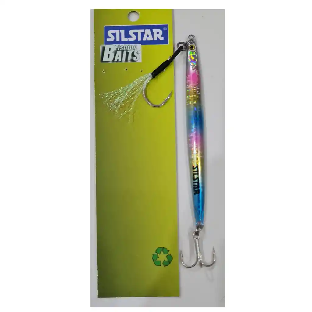 Señuelo Silstar Jig 10cms 30gr Plomo/fibra Payaso