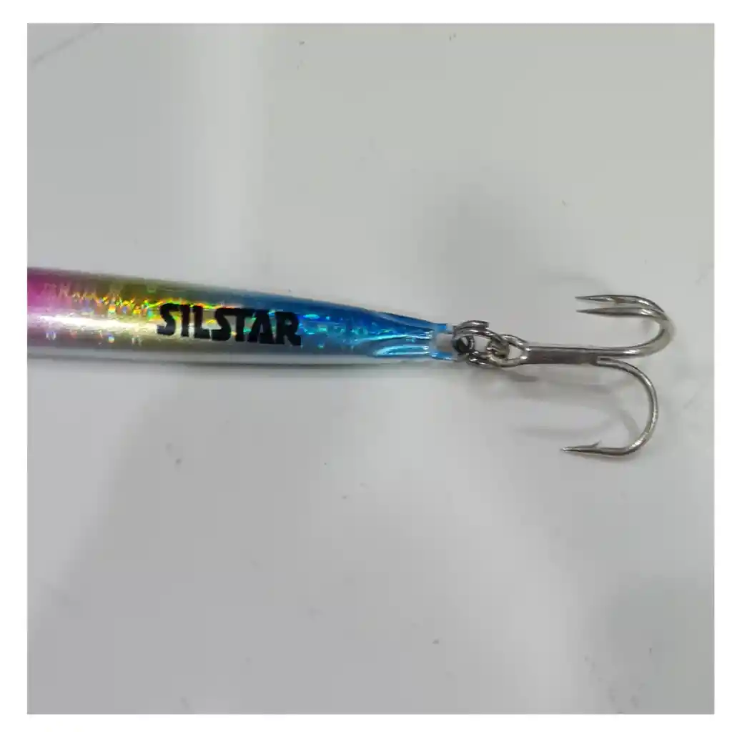 Señuelo Silstar Jig 10cms 30gr Plomo/fibra Payaso