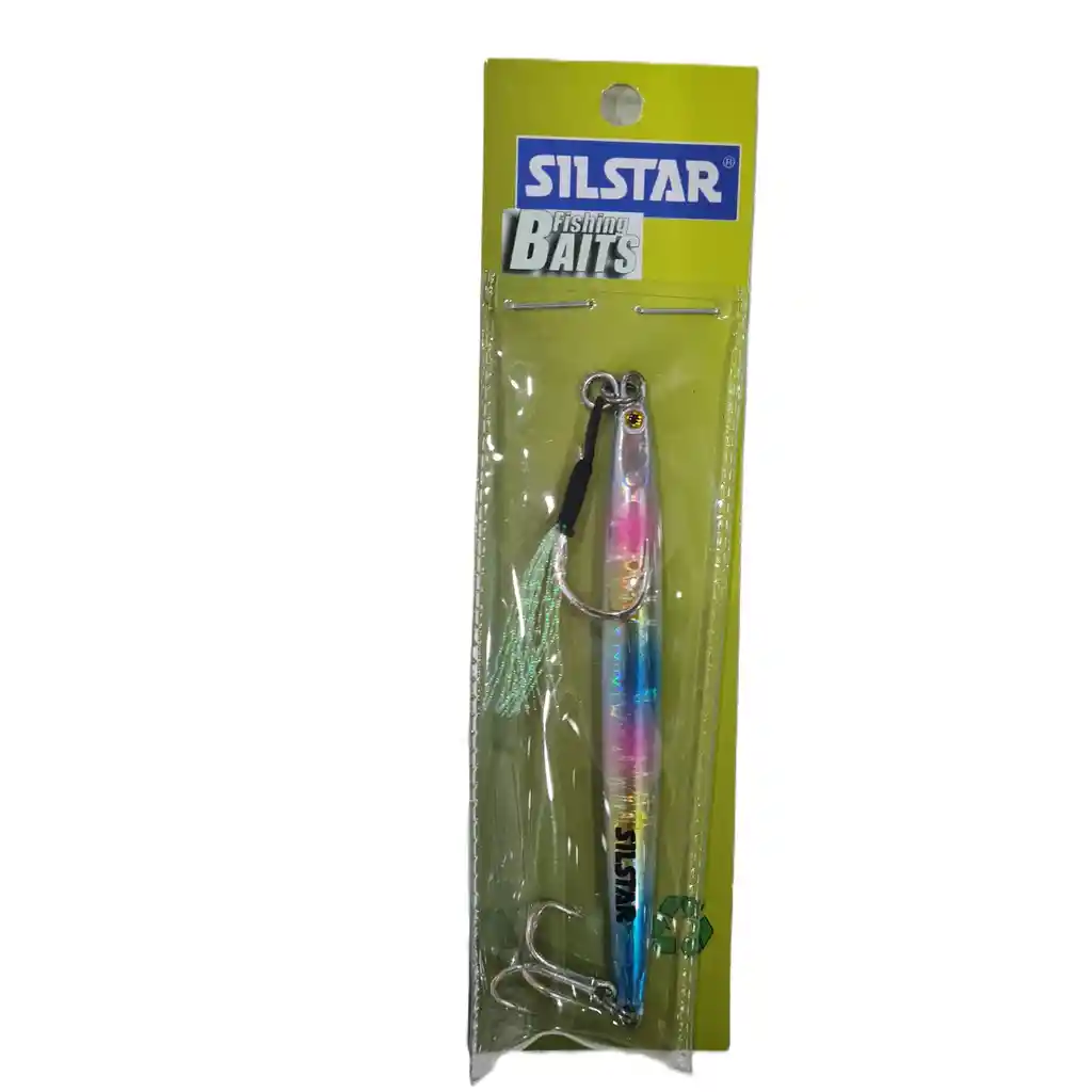 Señuelo Silstar Jig 10cms 30gr Plomo/fibra Payaso