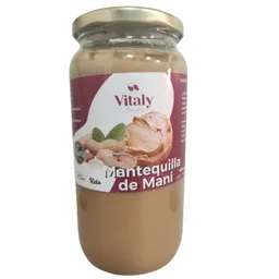 Mantequilla De Maní Natural 1 Kg Marca Vitalyfoods