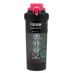 Botella Sport Shaker Rosa 700ml Keep