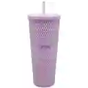 Vaso Tumbler Venti Bombilla Lila Keep