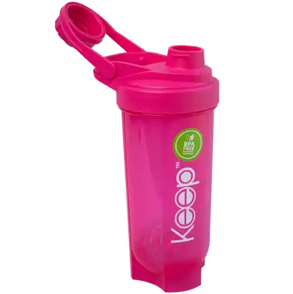 Botella Shaker Colores Rosa Keep