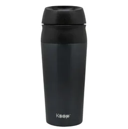 Mug Boton Value Negro 450 Ml Keep