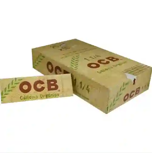 Caja Ocb Cañamo Organico 1 1/4 Display 25 Unidades