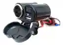Cargador Para Moto Con Usb 2.1 + Encendedor Con Interruptor