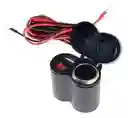 Cargador Para Moto Con Usb 2.1 + Encendedor Con Interruptor