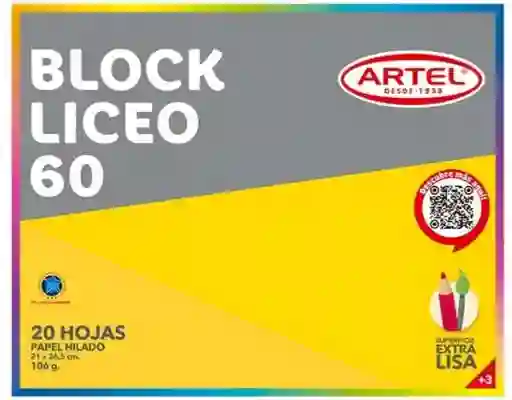 Block Liceo 60 (20 Hojas)