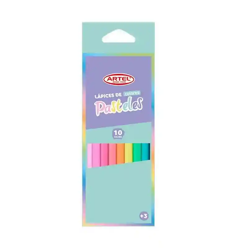 Lapices De Colores Pastel Artel