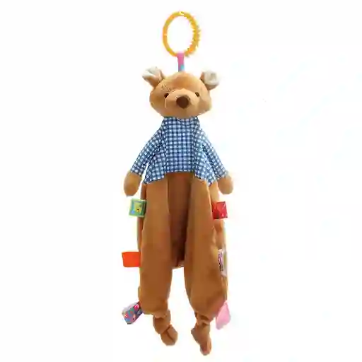 Peluche De Apego Juguete Tuto Amigo Para Bebe Guagua (oso)