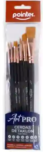 Set De 7 Pinceles Artpro Pointer