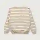 Sweater Esencial Niño Beige Talla 12 Meses Opaline