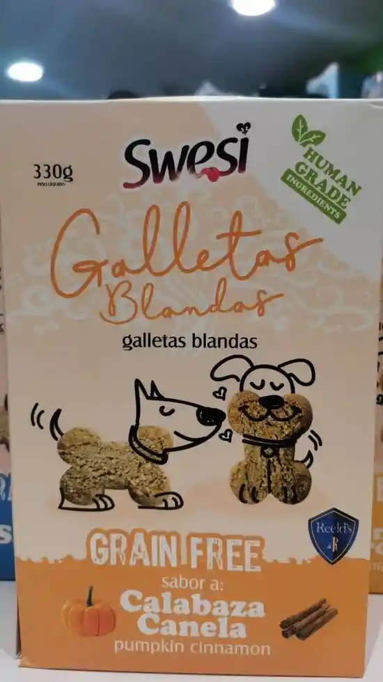 Swesi Galleta Grain Free 330gr Calabaza / Canela