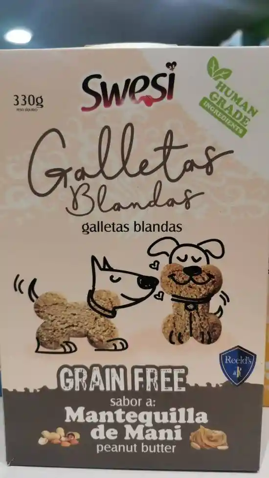 Swesi Galleta Grain Free 330gr Mantequilla De Mani