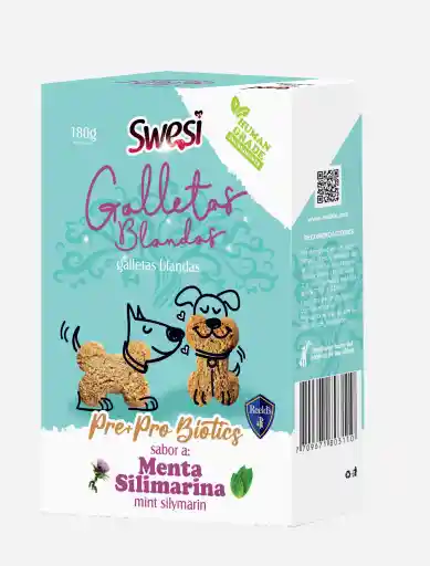 Swesi Cookies Pre+probiotics Menta Y Silimarina