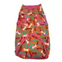 Ropa Para Perros Para El Frio Capas Polar Macotas Talla 10 (huesitos Naranjo)