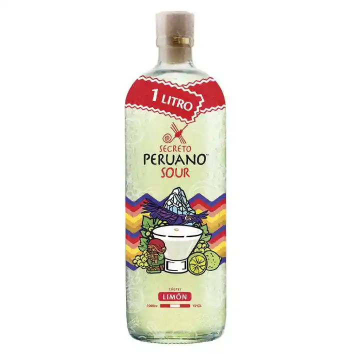 Cocktail Secreto Peruano Limon Sour 1000cc