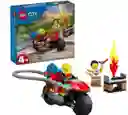 Lego City Moto De Rescate De Bomberos 57 Piezas 60410