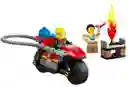 Lego City Moto De Rescate De Bomberos 57 Piezas 60410